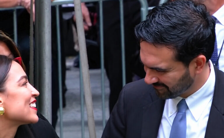 AOC and Mamdani Caught Being ‘Very Offensive’ During 9/11 Ceremony