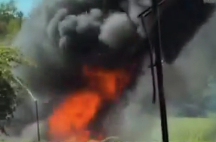 F-16 Crashes Near Major U.S. City